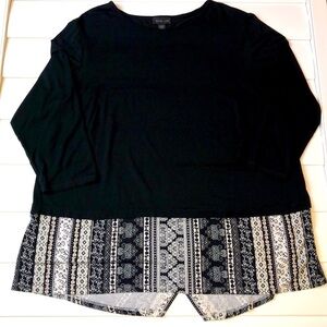 J. Jill weaver collection 3/4 sleeve tunic top ON SALE!